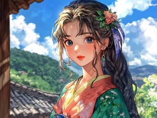 洛琳角色头像 - 生活片漫画角色